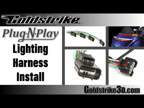 Goldstrike *Led Trunk Light For Gold Wing Chrome 2018-2020 48004