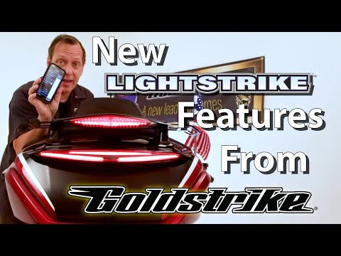 Goldstrike Led Trunk Light Chrome For Gold Wing With Lightstrike 2021-2024 48024