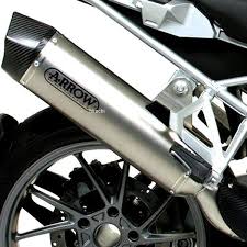 71805AK Arrow Maxi Race-Tech Exhaust, Aluminum for BMW R1200GS /R1250GS /Adventure 2013-2024