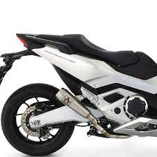 73518PRN Arrow Pro-Race Slip-on Exhaust, Nichrome Dark for Honda Forza 750 2021-2024