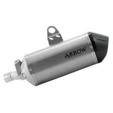 72503SK Arrow Honda Africa Twin 1000 16-19 Homologated Titanium Sonora Silencer With Carbon Endcap