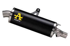Arrow CRF1100L Africa Twin '20 Maxi Race-Tech Dark Alu. Auspuff für Originalsammler 72625AON
