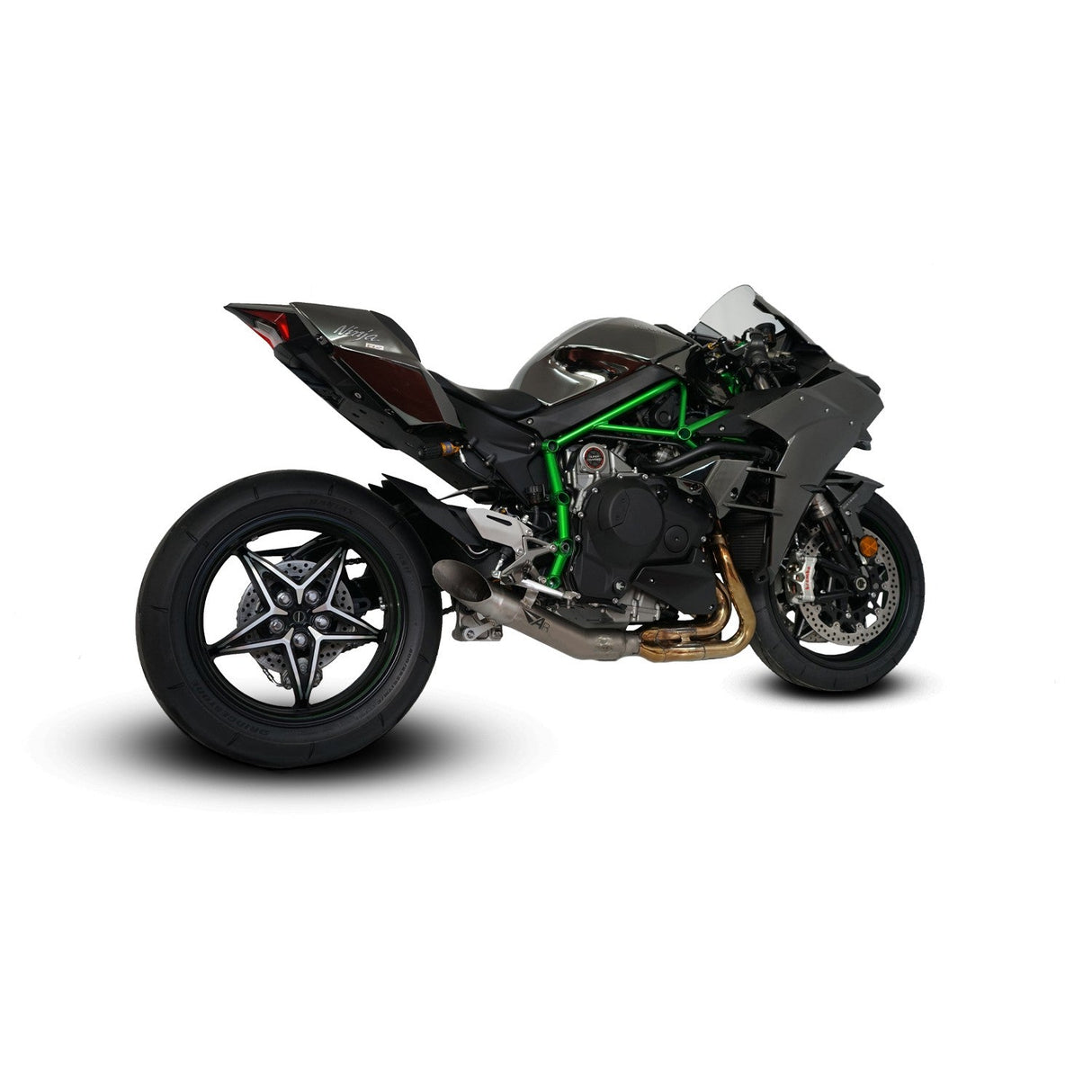 Austin Racing ARCS DE-CAT EXHAUST SYSTEM for NINJA H2 2015-2024