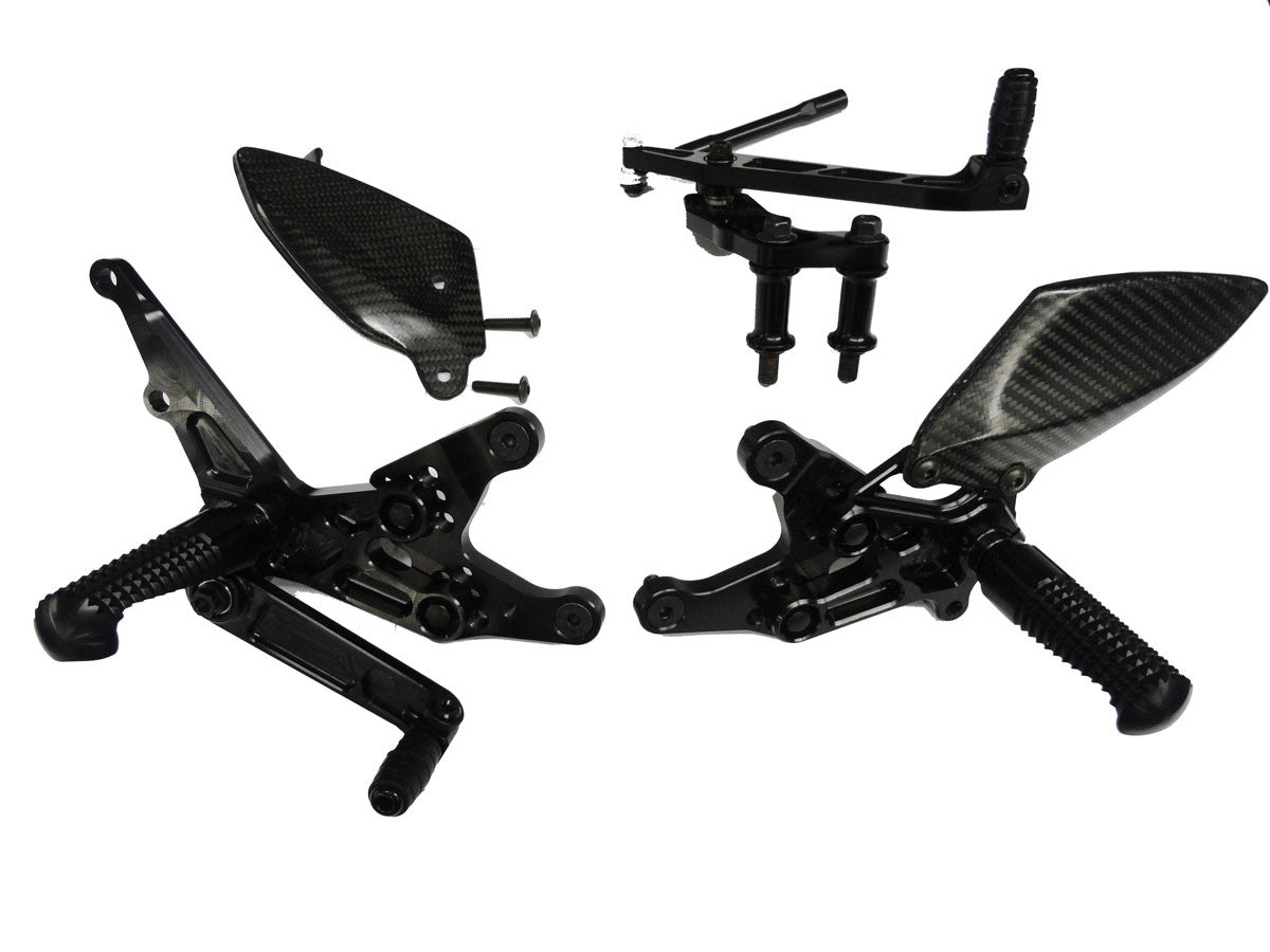 Graves motorsports Rearsets WORKS R1 2009-2014 W-RSY-09R1-KAF