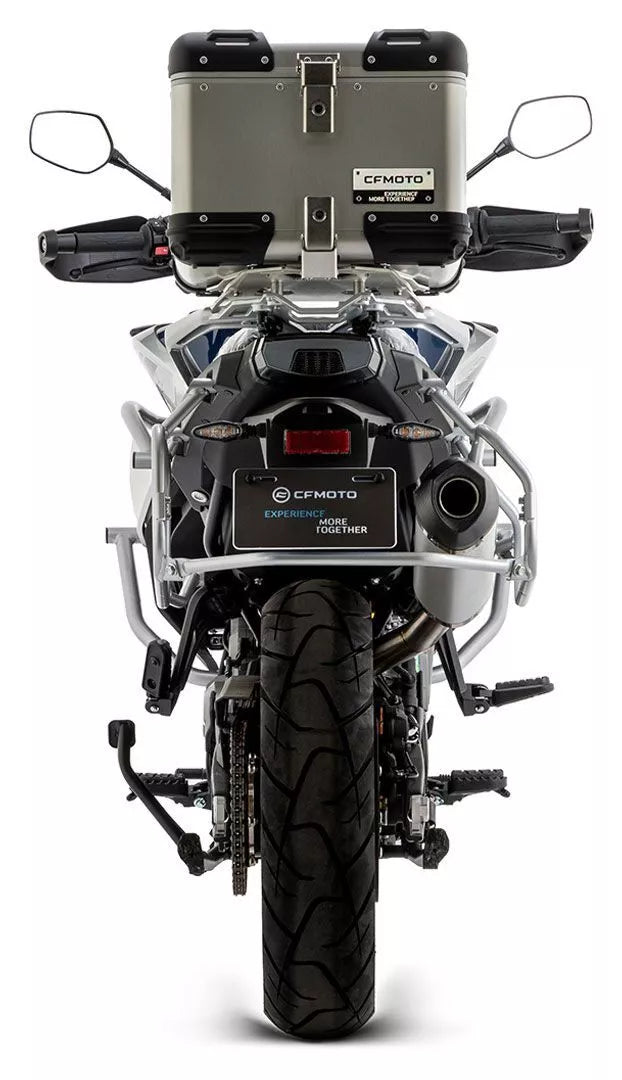 Arrow Cf Moto 800mt '22 Homologierter Aluminium Race Tech Schalldämpfer mit geschweißtem Verbindungsrohr 71943ak