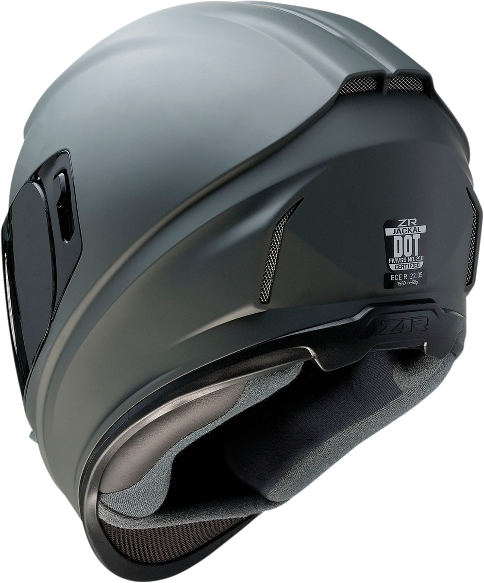 Z1R Jackal Helm - Grundierungsgrau - Rauch - Groß 0101-14002