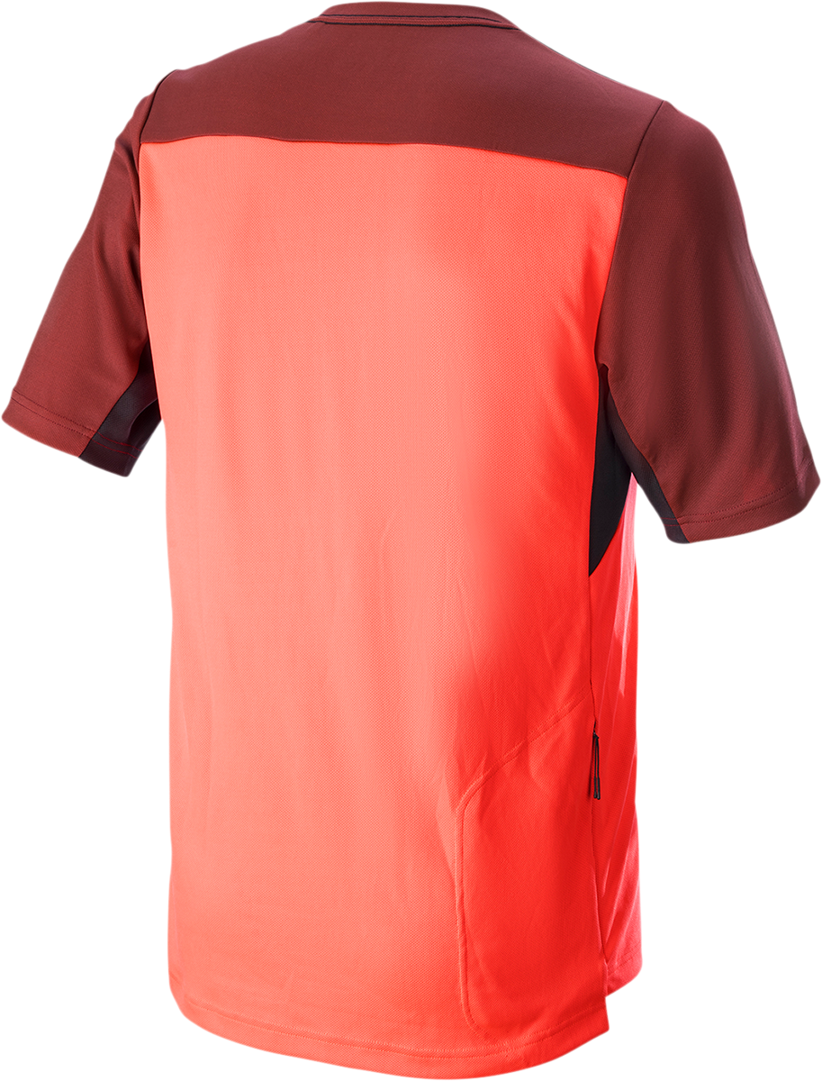 Camiseta ALPINESTARS Drop 6.0 V2 - Manga corta - Coral/Negro - XL 1766322-3141-XL