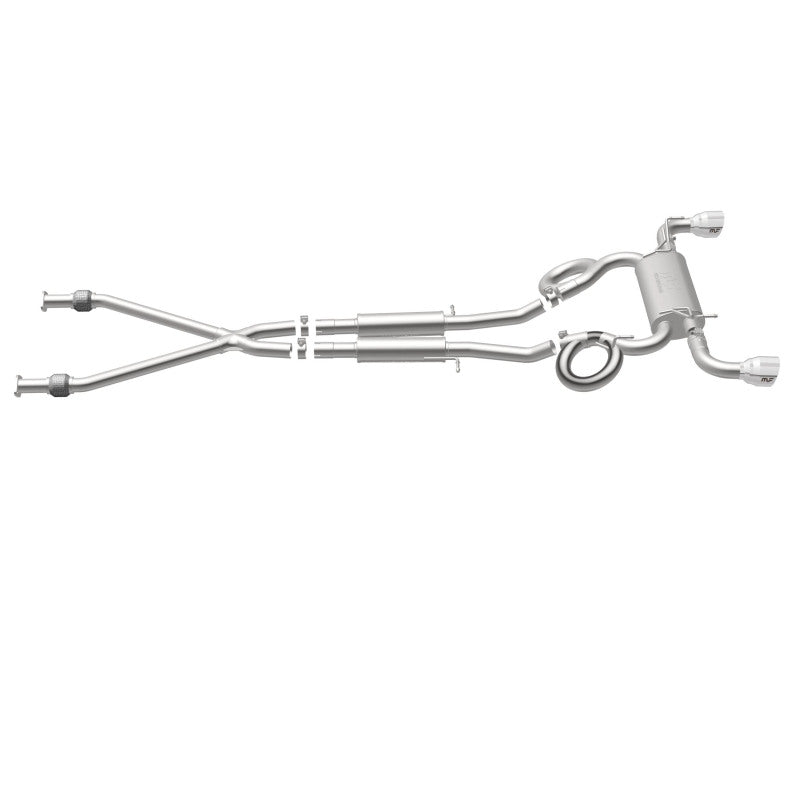 MagnaFlow Cat-Back 09-17 Nissan 370Z V6 3.7L Street Series SS 2.25in Dual Split Rear Exit Exhaust 19135