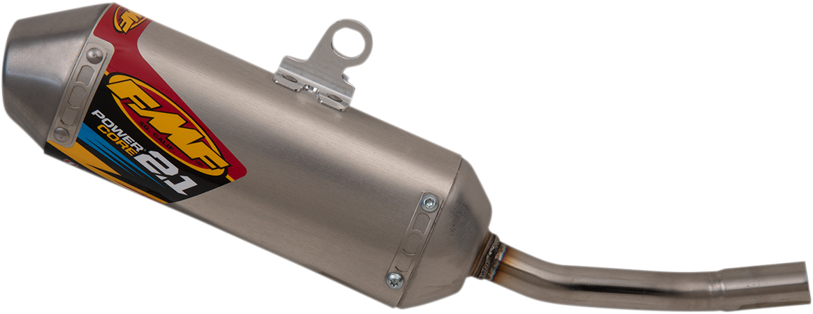 FMF Powercore 2.1 Muffler - Aluminum KTM/ Husqvarna/Gas Gas 125 150 SX/TC/MC 2019-2022 025247 1821-1909