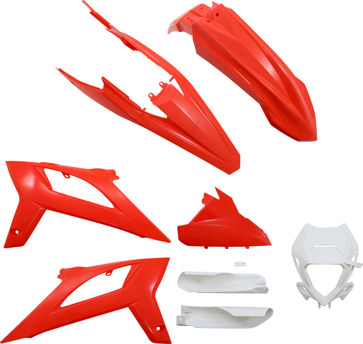 ACERBIS Kompletter Ersatz-Bodykit - OEM Rot/Weiß 2936267118