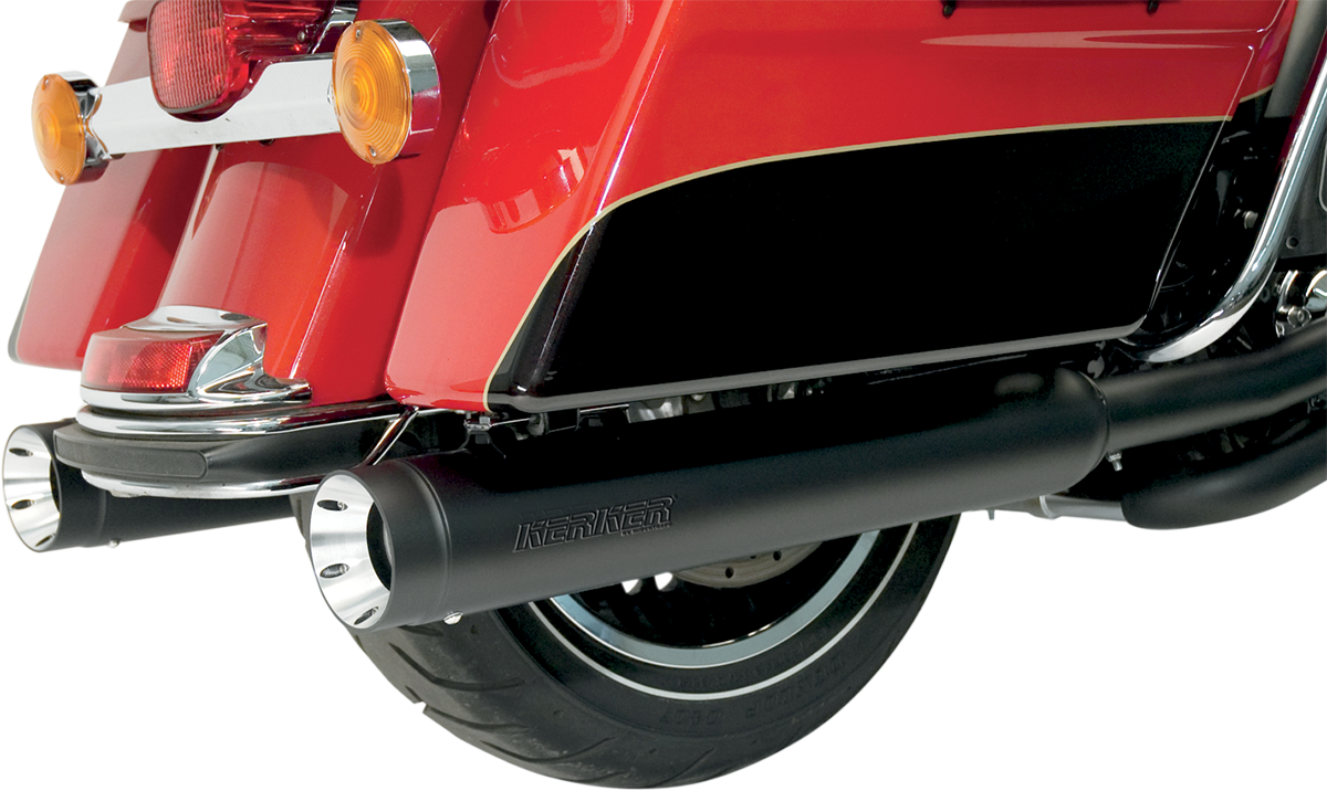 KERKER Stout Mufflers - Black Glide /Road King 147-78226