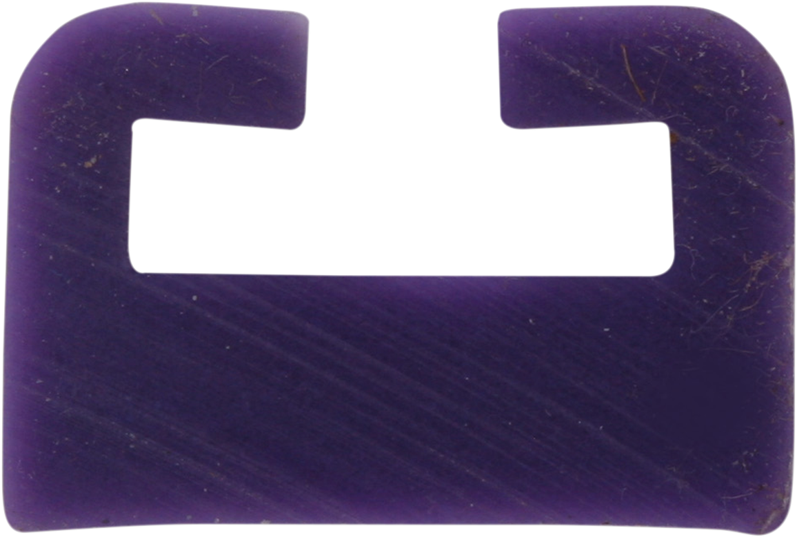 GARLAND Neon Purple Replacement Slide - UHMW - Profile 10 - Length 64.00" - Arctic Cat 10-6400-0-01-08
