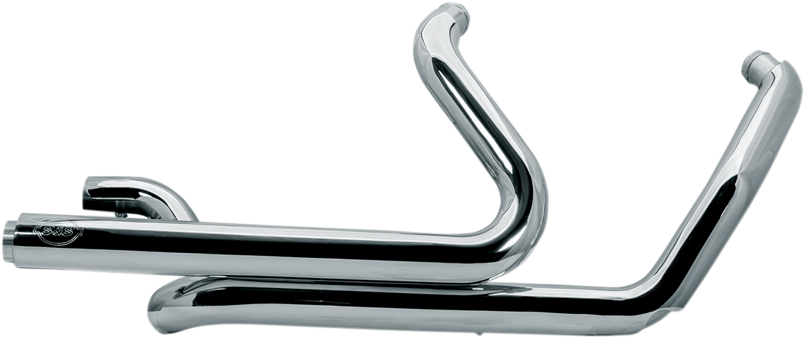 S&S CYCLE Power Tune® Dual Headers - Chrome 550-0704
