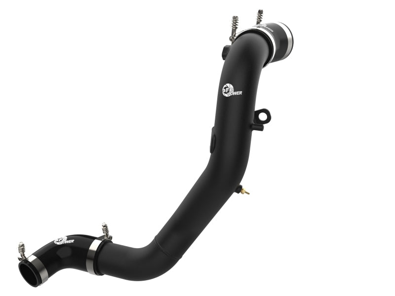 aFe Kia Stinger 18-22 V6-3.3L (tt) BladeRunner Cold Charge Pipe- Black 46-20509-B