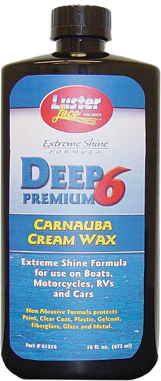 LUSTER LACEDeep Premium 6 Carnauba Cream Wax 16 Fl. Oz1216