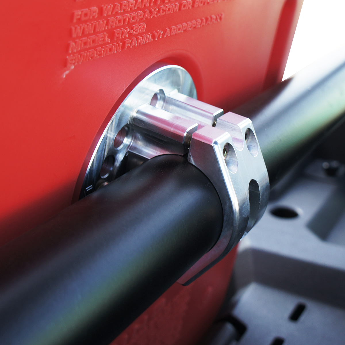 JOKER MACHINE Soporte para paquete de gasolina - Aluminio - Tubo de 1 3/4" 60-440-4