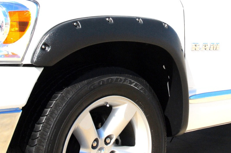 Lund 02-08 Dodge Ram 1500 RX-Rivet Style Textured Elite Series Fender Flares - Black (4 Pc.) RX203T