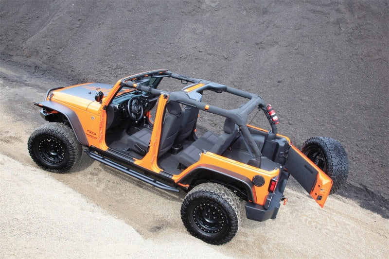 BedRug 07-16 Jeep JK Unlimited 4Dr Front 4pc BedTred Floor Kit (Incl Heat Shields) BTJK07F4