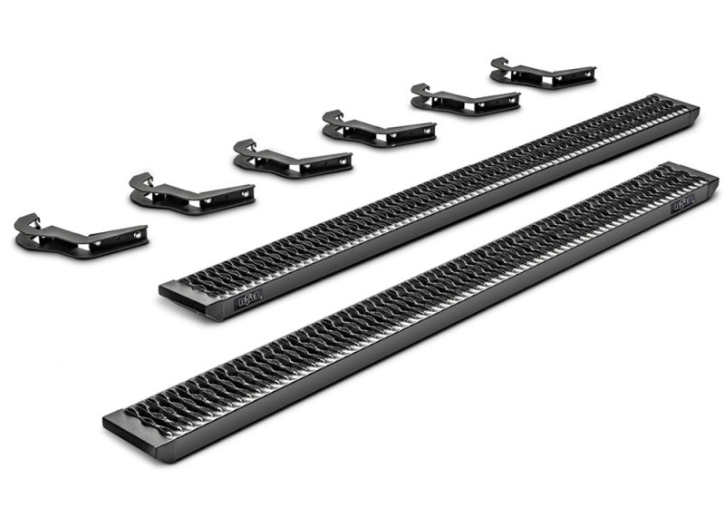N-Fab Growler Fleet 15-19 Ford F-150 / 17-19 F-250/F-350 Crew Cab - Cab Length - Tex. Black GFF15CC-TX