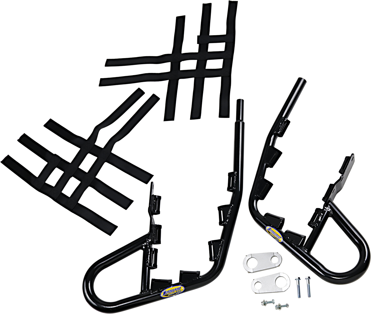 MOTORSPORT PRODUCTS Nerf Bars - TRX250EX - Black 81-1512