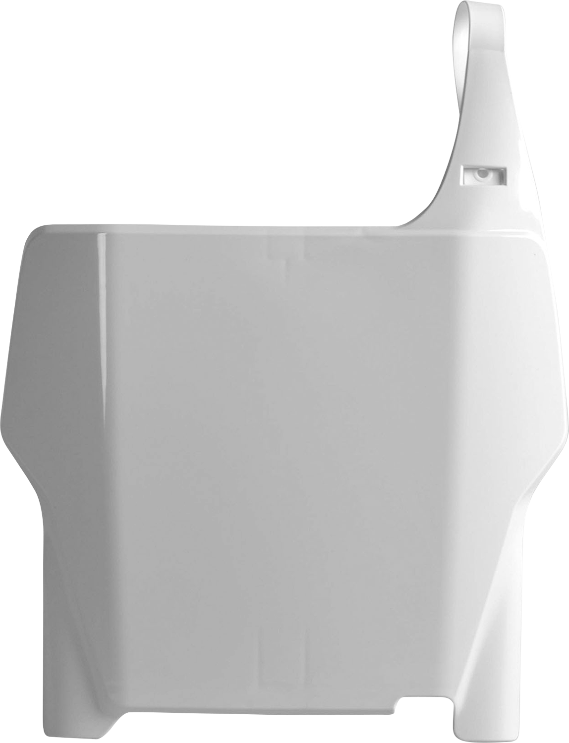 Placa de matrícula POLISPORT - OEM blanca - Honda 8661900001