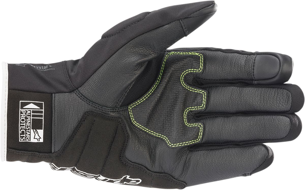 Guantes ALPINESTARS SMX Z Drystar - Negro/Blanco/Rojo Fluo - Pequeño 3527421-1231-S
