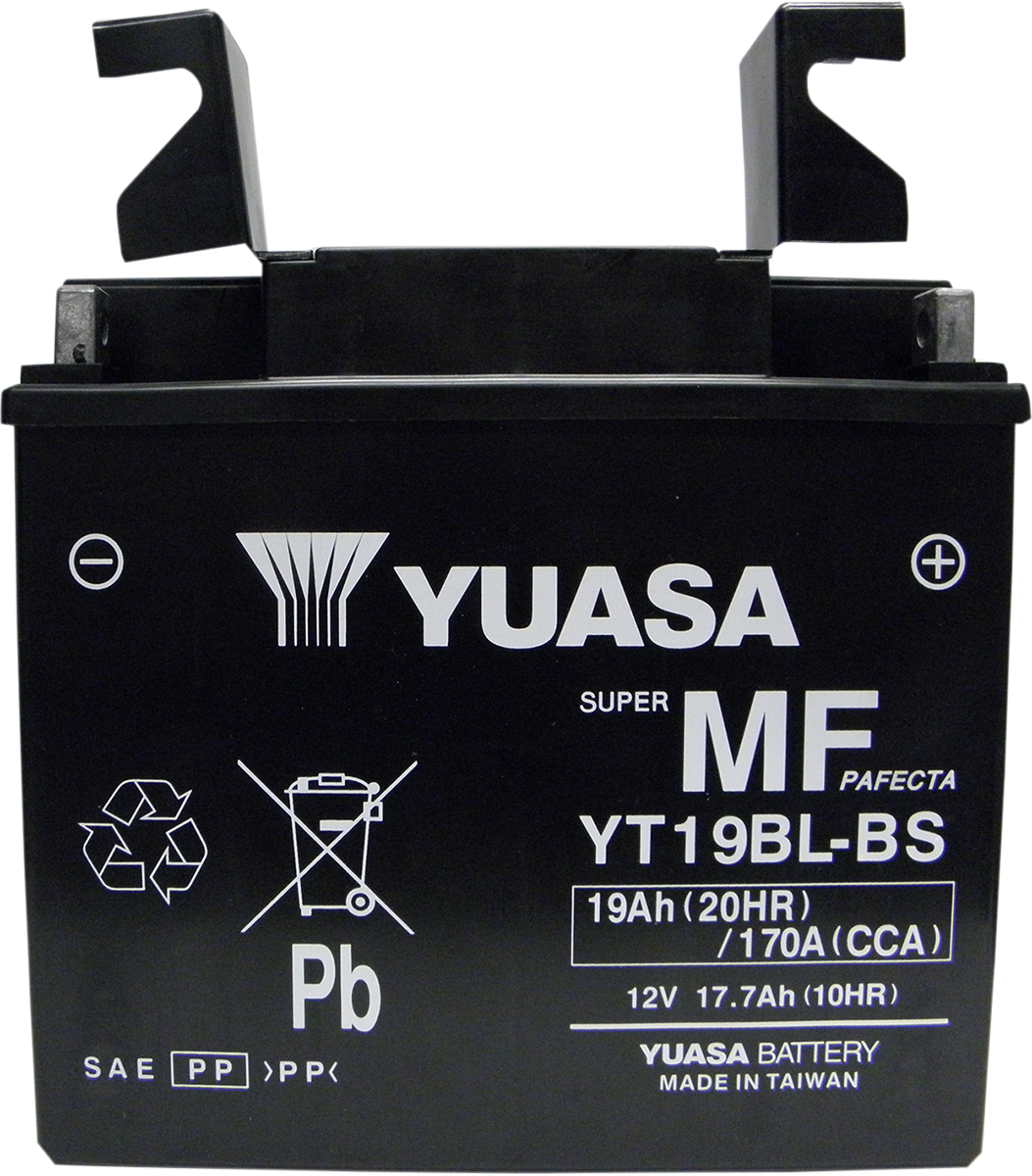 YUASA AGM-Batterie - YT19BL-BS YUAM6219BL