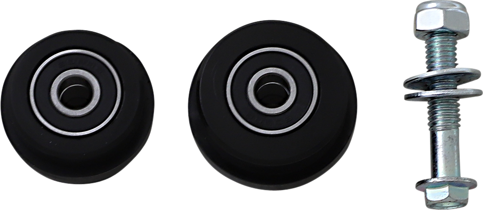 T.M. DESIGNWORKS Chain Slider - Suzuki - Black ZDK-RMZ-BK