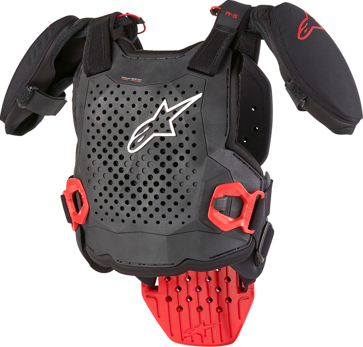 Armadura ALPINESTARS Youth A5 S v2 - Negro/Blanco/Rojo - S/M 6740224-123-S/M
