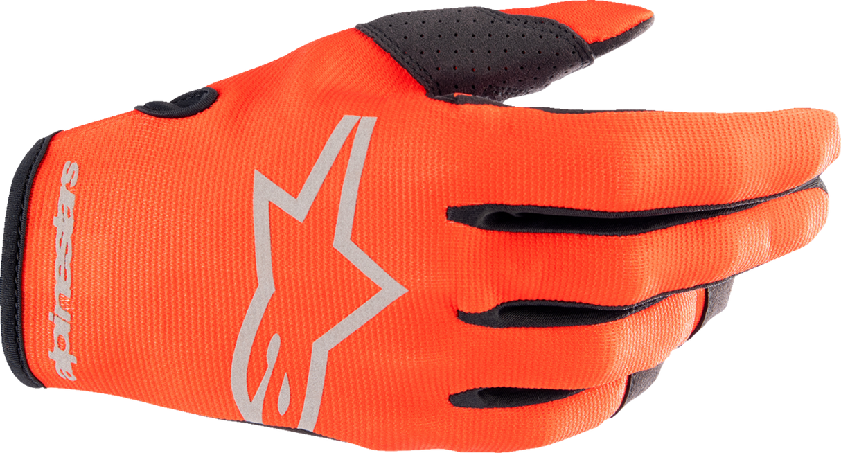 ALPINESTARS Radar-Handschuhe – Hot Orange/Schwarz – Medium 3561823-411-M