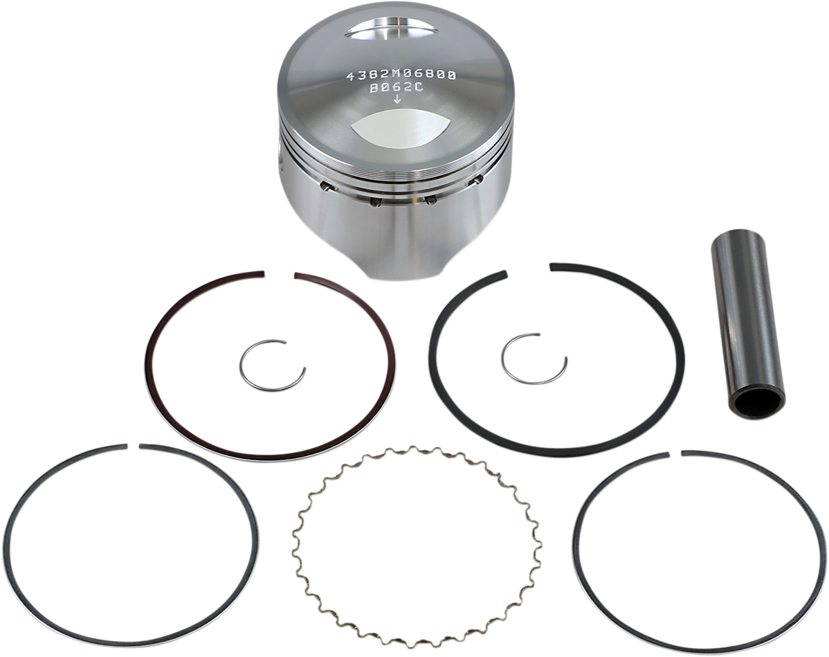 WISECO Piston Kit - +2.00 mm High-Performance 4382M06800