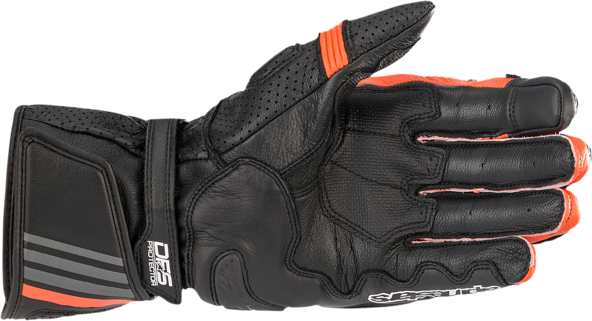 Guantes ALPINESTARS GP Plus R v2 - Negro/Rojo fluo - 2XL 3556520-1030-2X