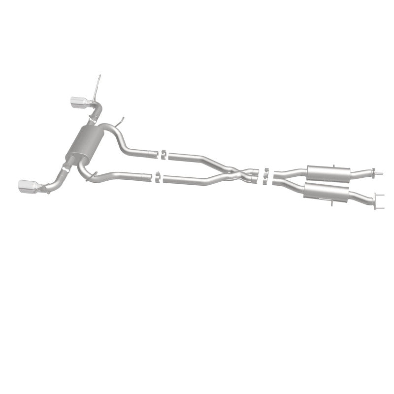 MagnaFlow Cat-Back SS 2.5in Dual Split Rear 4in Black Tip 11-16 Jeep Grand Cherokee 5.7L V8/3.6L V6 19216