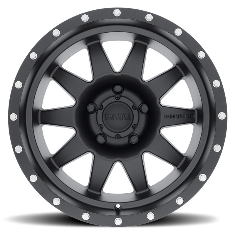 Method MR301 The Standard 15x7 -6mm Offset 5x4.5 83mm CB Matte Black Wheel MR30157012506N