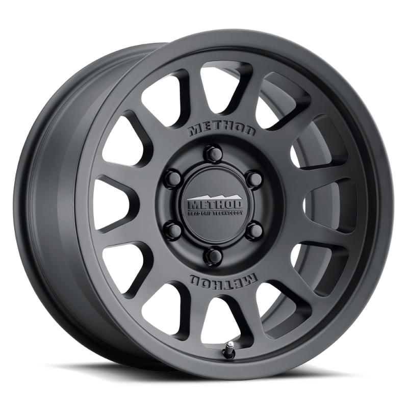 Method MR703 17x7.5 +50mm Offset 6x130 84.1mm CB Matte Black Wheel MR70377563550
