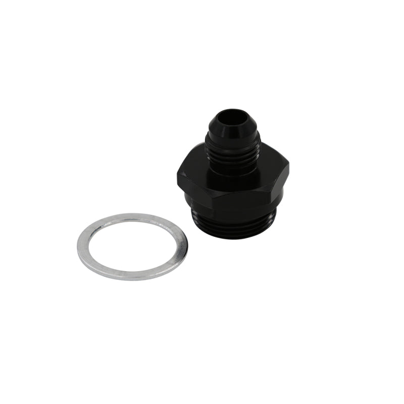 Aeromotive AN-06 Holley Carb 7/8in x 20 Thread Dual Feed Bowl Adapter Fitting 15201