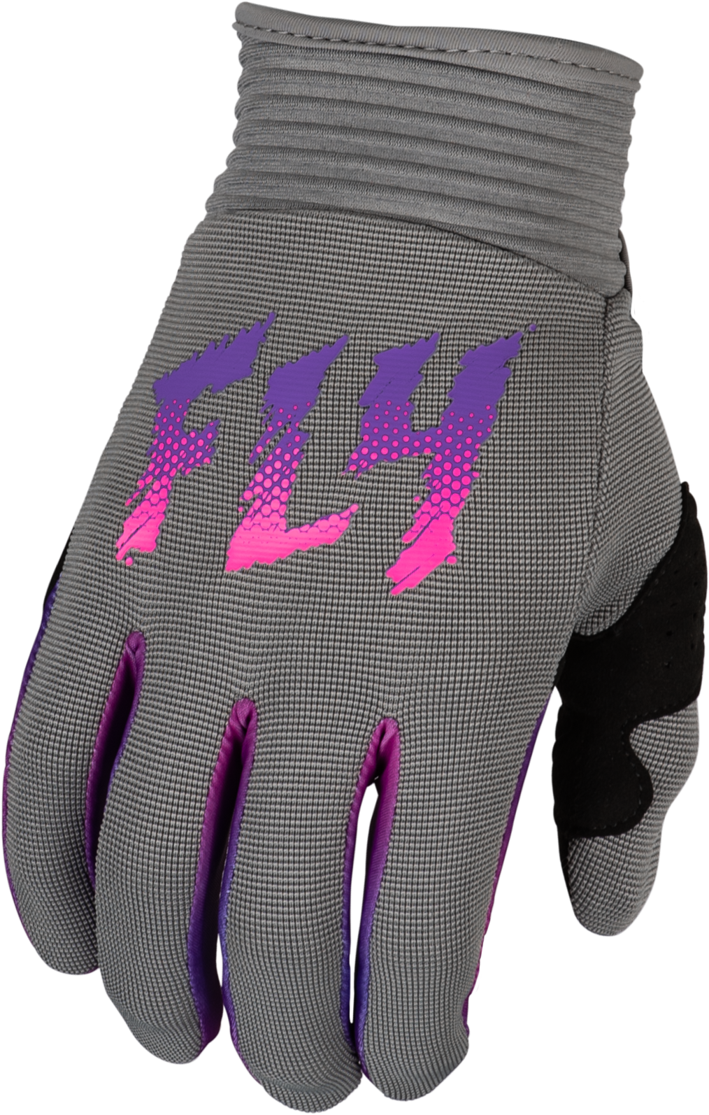 FLY RACING Youth F-16 Gloves Grey/Pink/Purple Y3xs 377-210Y3XS