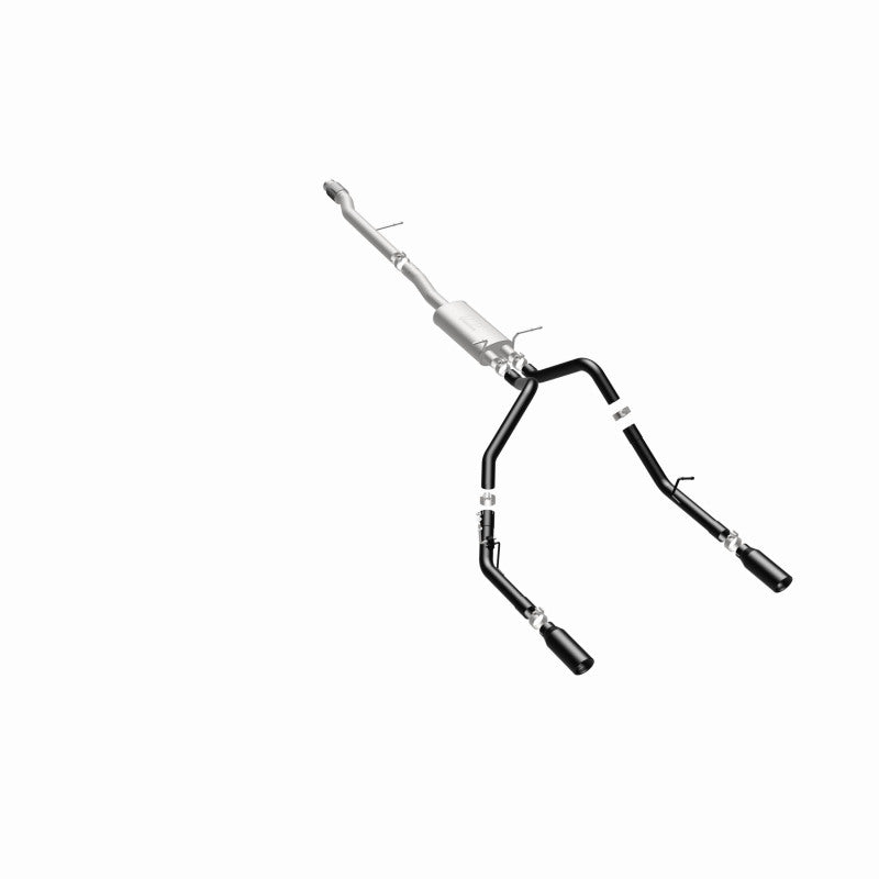 MagnaFlow SYS Cat-Back 4in Black Dual Split Rear Tips 14-15 Chevy Silverado/GMC Sierra 4.3L-5.3L 15361