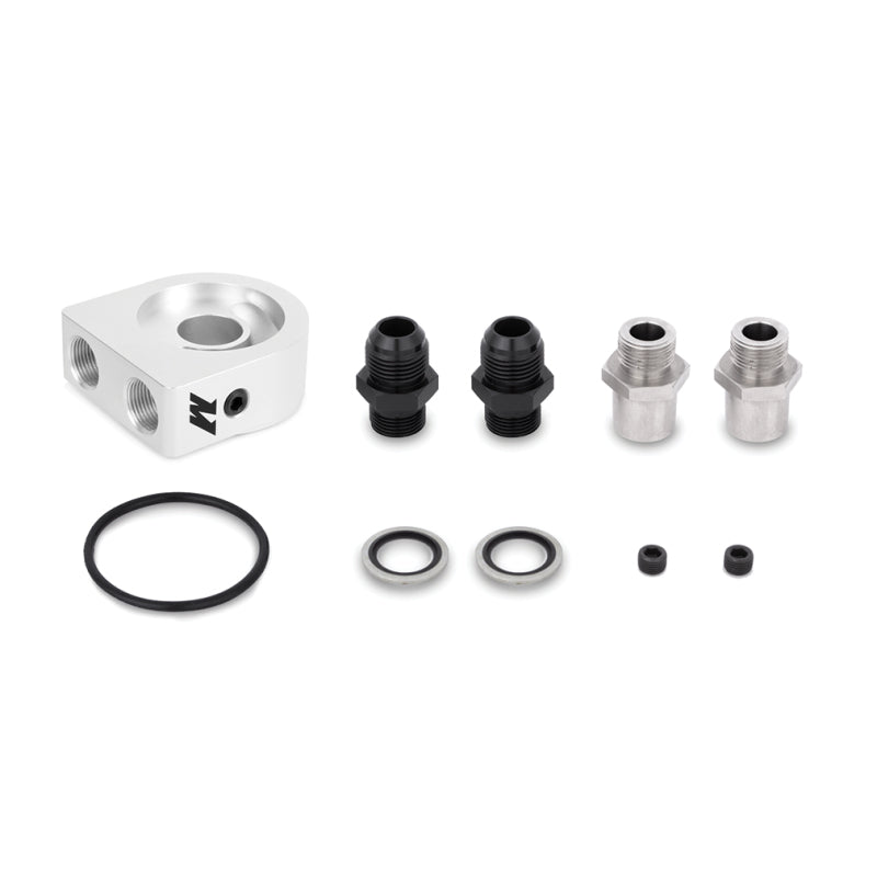 Mishimoto Universal 13 Row Oil Cooler Kit (Silver) MMOC-U13SL