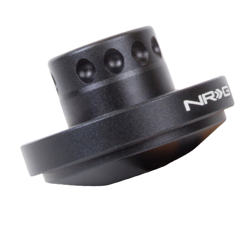 NRG Short Spline Adapter - Polaris RZR / Ranger (Secures w/OEM Lock Nut / Fits Quick Lock) - Black SRK-RZRLH