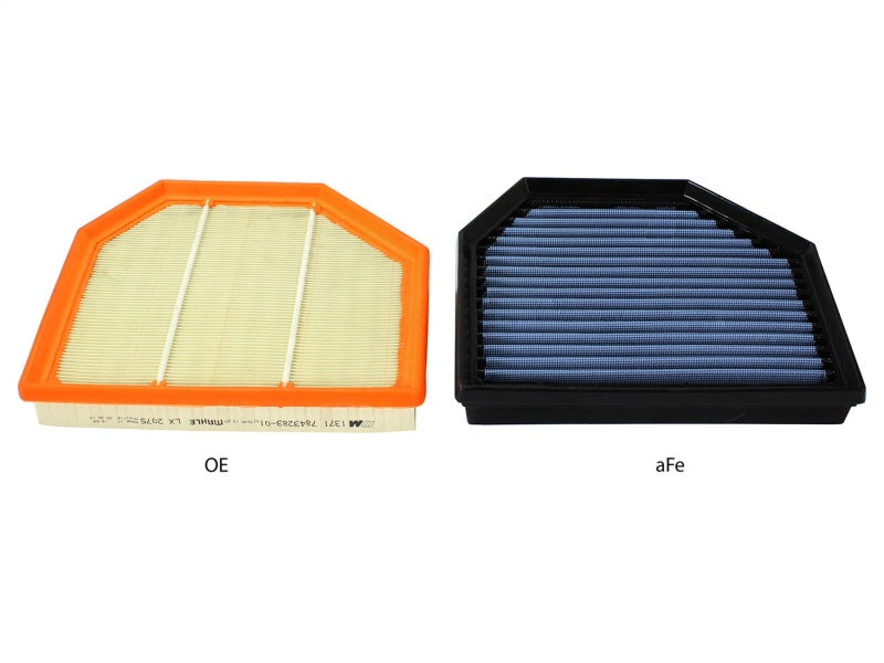 aFe MagnumFLOW OEM Replacement Air Filter PRO 5R 2015 BMW M3/M4 (F80/F82) 3.0L S55 (tt) Qty. 2 30-10238