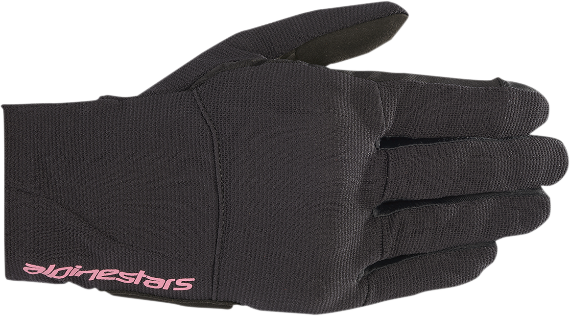 Guantes ALPINESTARS Stella Reef - Negro/Fucsia - Grande 3599020-1039-L