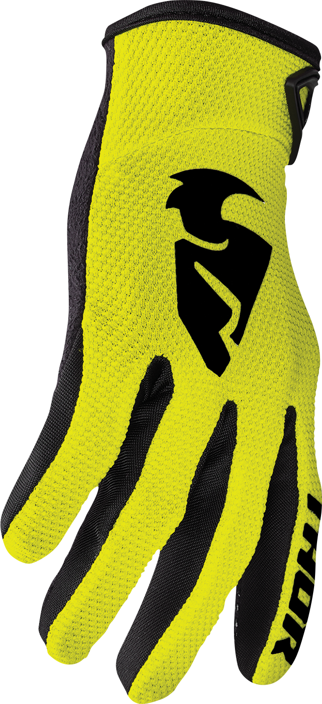 THOR Sector Gloves - Acid/Black - XL 3330-5881