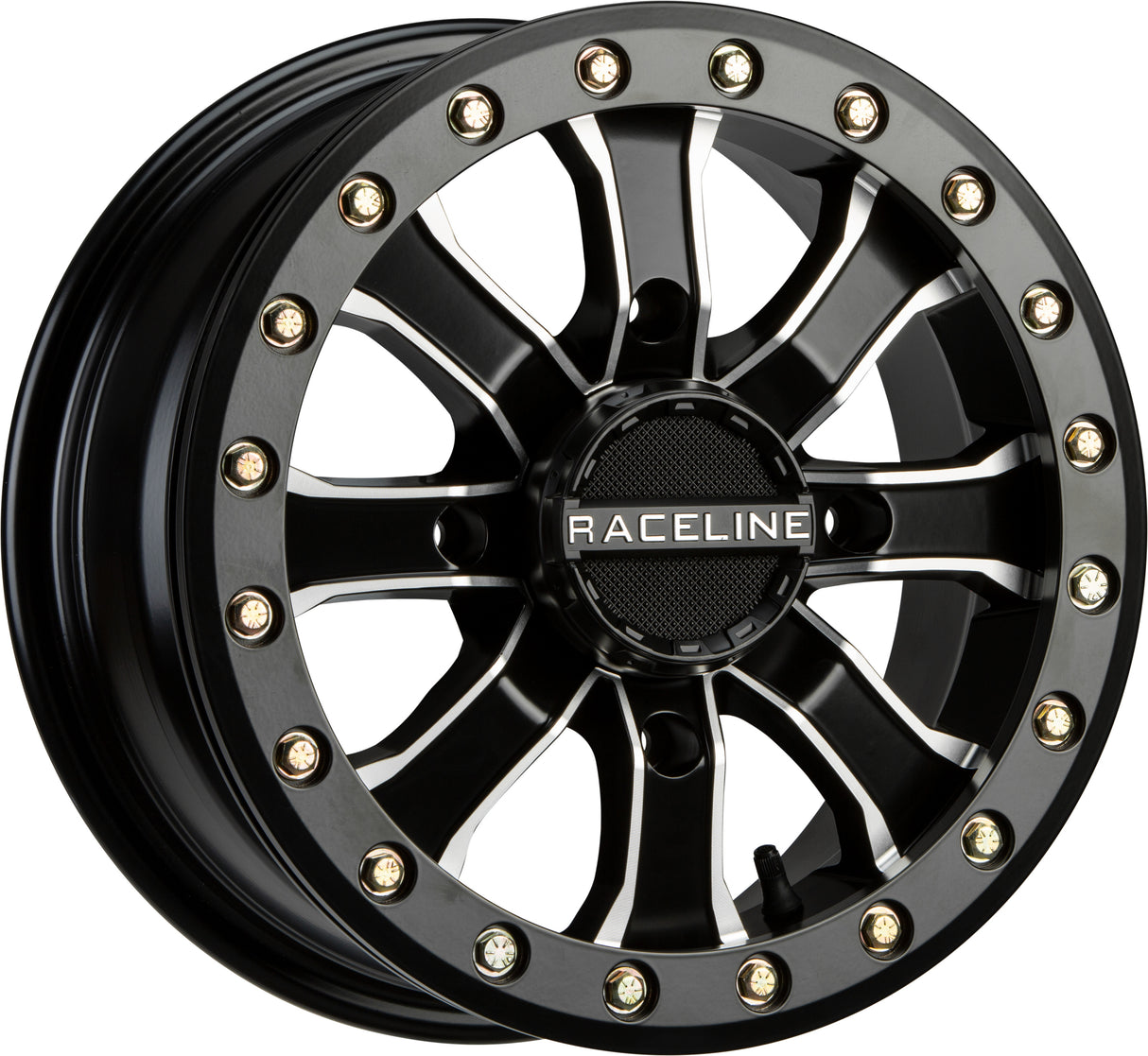 RACELINE Mamba Bdlk Wheel 14x6 4/137 5+1 (+40mm) Blk/Machined A71MB-46037-51