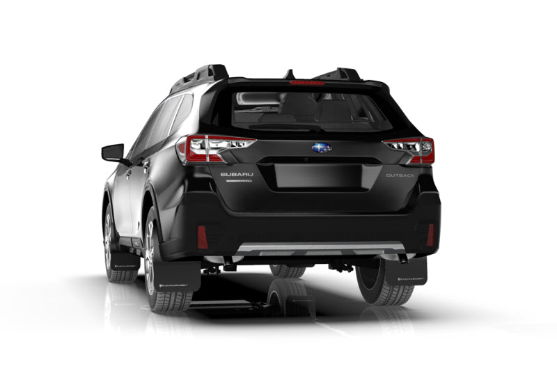 Rally Armor 20+ Subaru Outback UR Red Mud Flap w/ White Logo MF66-UR-RD/WH