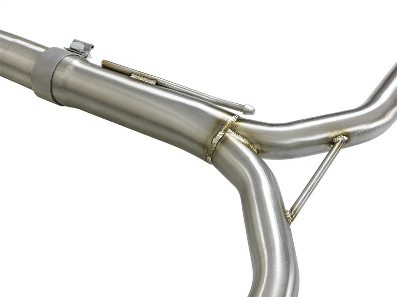 aFe Takeda Exhaust 304SS Dual Cat-Back con puntas negras 13-17 Honda Accord LX/EX/EX-L Sedan L4 2.4L