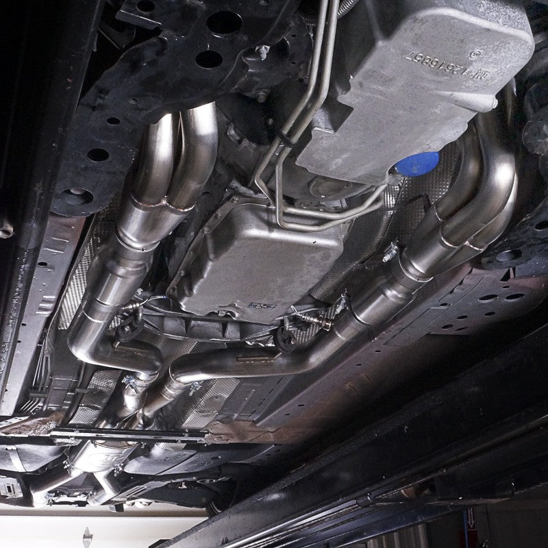 Stainless Works 2008-09 Pontiac G8 GT Headers 2in Primaries 3in Leads Performance Connect w/HF Cats PG8HCAT