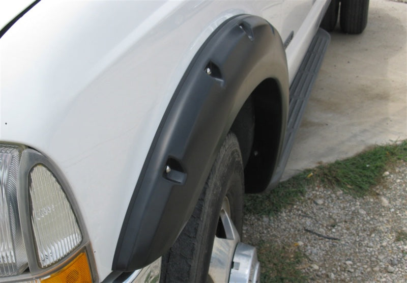 Lund 99-07 Ford F-250 RX-Rivet Style Textured Elite Series Fender Flares - Black (4 Pc.) RX311T