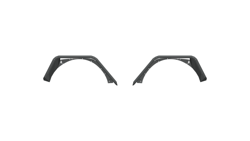 Road Armor 18-20 Jeep Wrangler JL Stealth Rear Fender Flare Body Armor - Tex Blk 518AFR0B