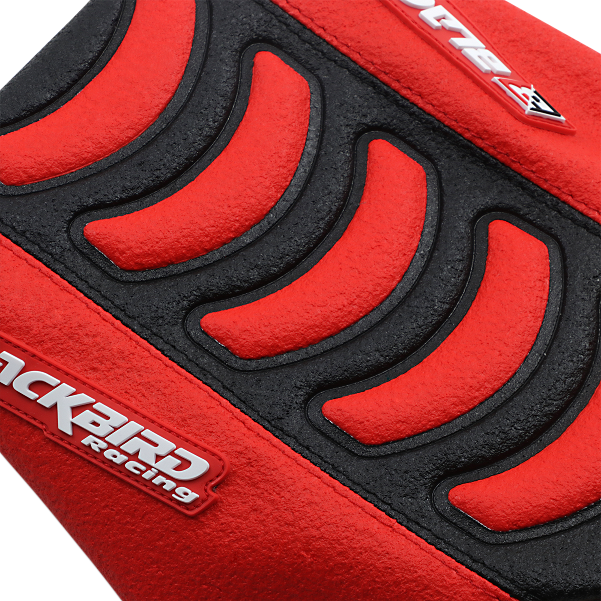 Funda para asiento BLACKBIRD RACING Double Grip 3 - Negro/Rojo - CRF 1147HUS